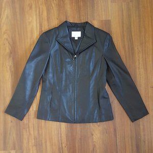 NWOT Worthington Lambskin Leather Jacket (Small)